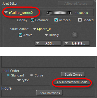 Fixing Mismatched Scales